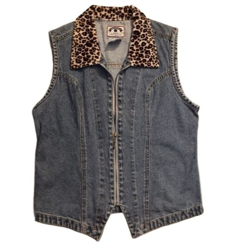 Solutions blues denim vest - solutions,