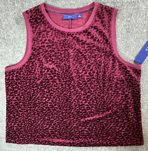 Apt maroon leopard print - 9,