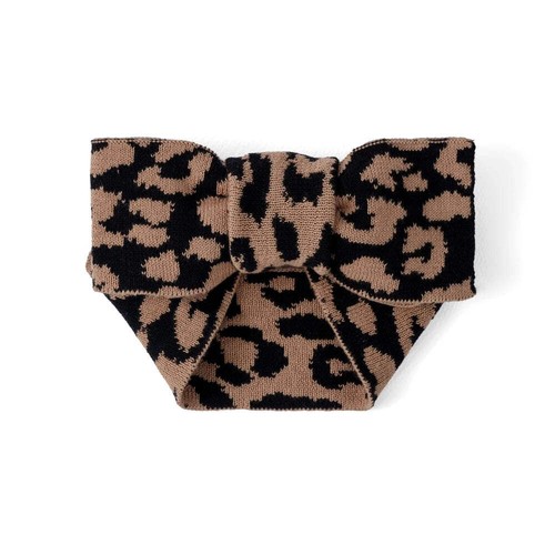 Leopard knitted oversized - knitted,