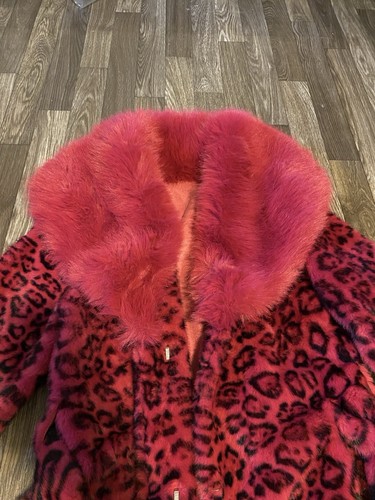 Leopard print faux fur - fur, coat
