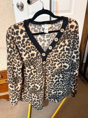 Fleece leopard print - fleece,
