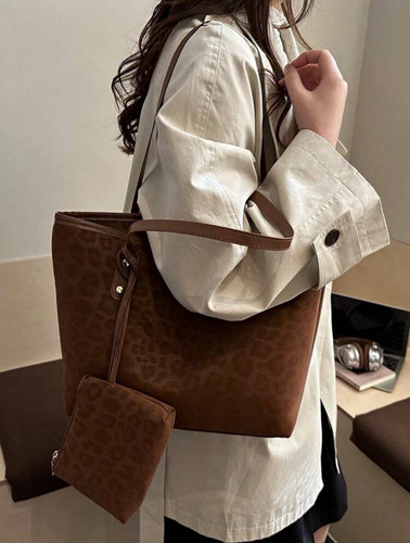 Women brown leopard animal - brown,